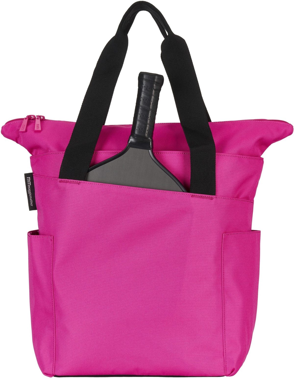 Maggie Mather Pickleball Paddle & Tennis Racquet Tote (Bougainvillea)