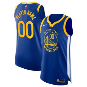 Men's Nike Blue Golden State Warriors 2020/21 Authentic Custom Jersey - Icon Edition