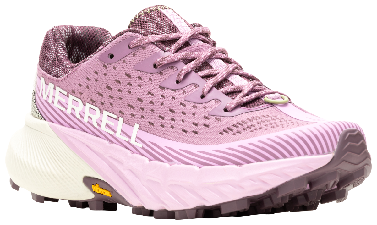 Merrell Agility Peak 5 Trail Running Shoes for Ladies - Mauve/Fondant - 10M