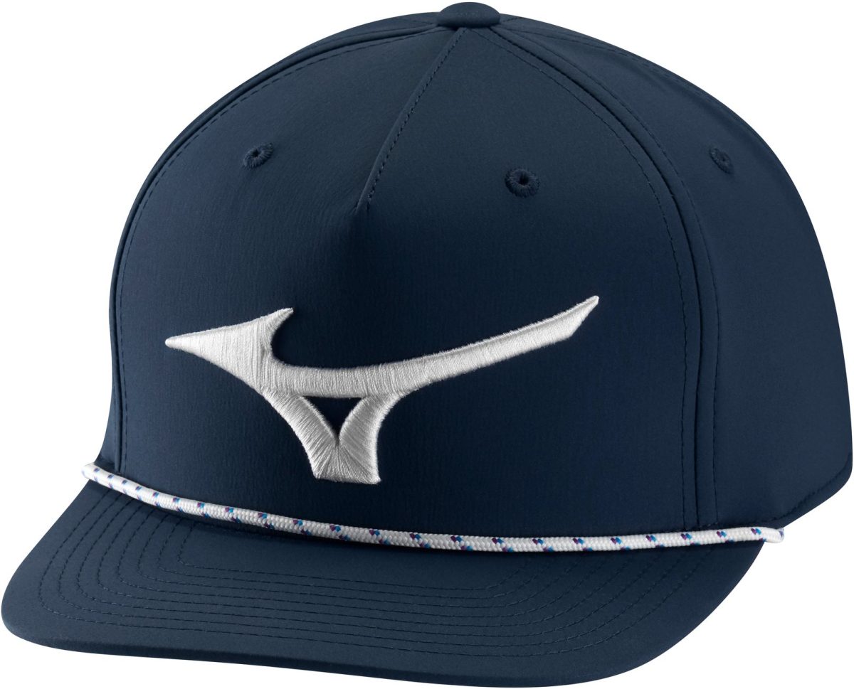 Mizuno Runbird Rope Men's Golf Hat - Blue