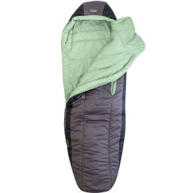 NEMO Equipment Inc. Forte Endless Promise Sleeping Bag: 35 Deg - Women's Plum Gray/Celadon Green, Reg