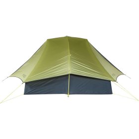 NEMO Equipment Inc. Hornet OSMO Ultralight Backpacking Tent: 3-Person 3-Season Birch Bud/Goodnight Gray, One Size