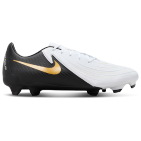 Nike Mens Nike Phantom GX II Academy - Mens Soccer Shoes Gold/White/Black Size 10.5