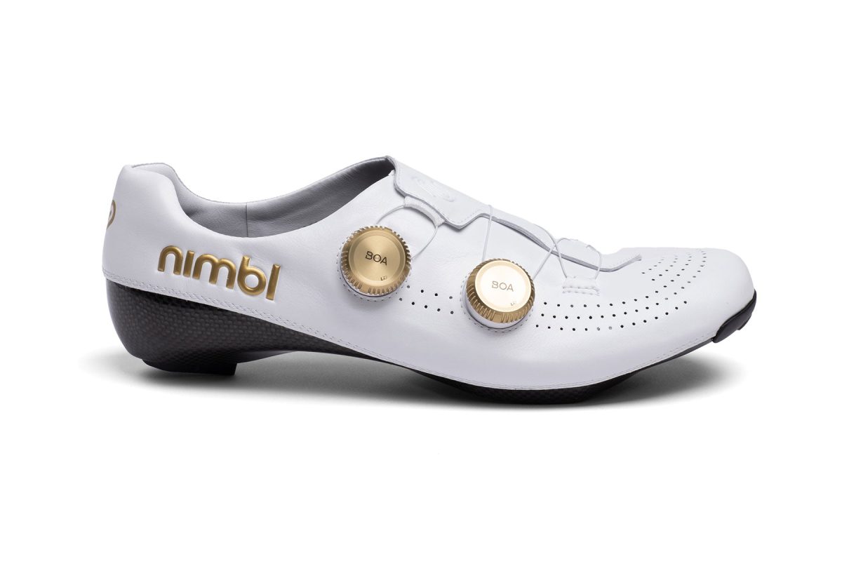 Nimbl Exceed Ultimate Glide Road Shoes - White Gold - 43