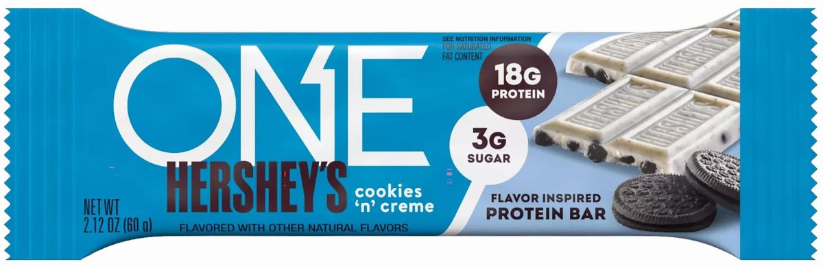 ONE Hershey's Cookies 'n' Creme Protein Bar