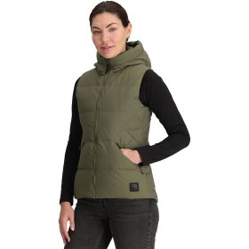 Outdoor Research Coze Hooded Down Vest - Women's Ranger Green, L