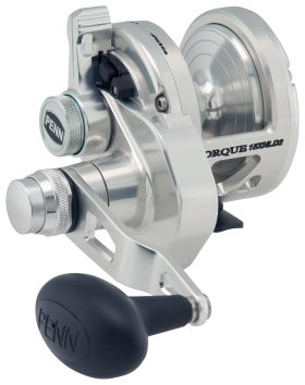 PENN Torque Two-Speed Lever Drag Silver Reel - TRQ15LD2S