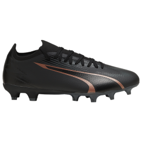 PUMA Mens PUMA ULTRA MATCH FG/AG - Mens Soccer Shoes Copper Rose/Puma Black Size 10.5