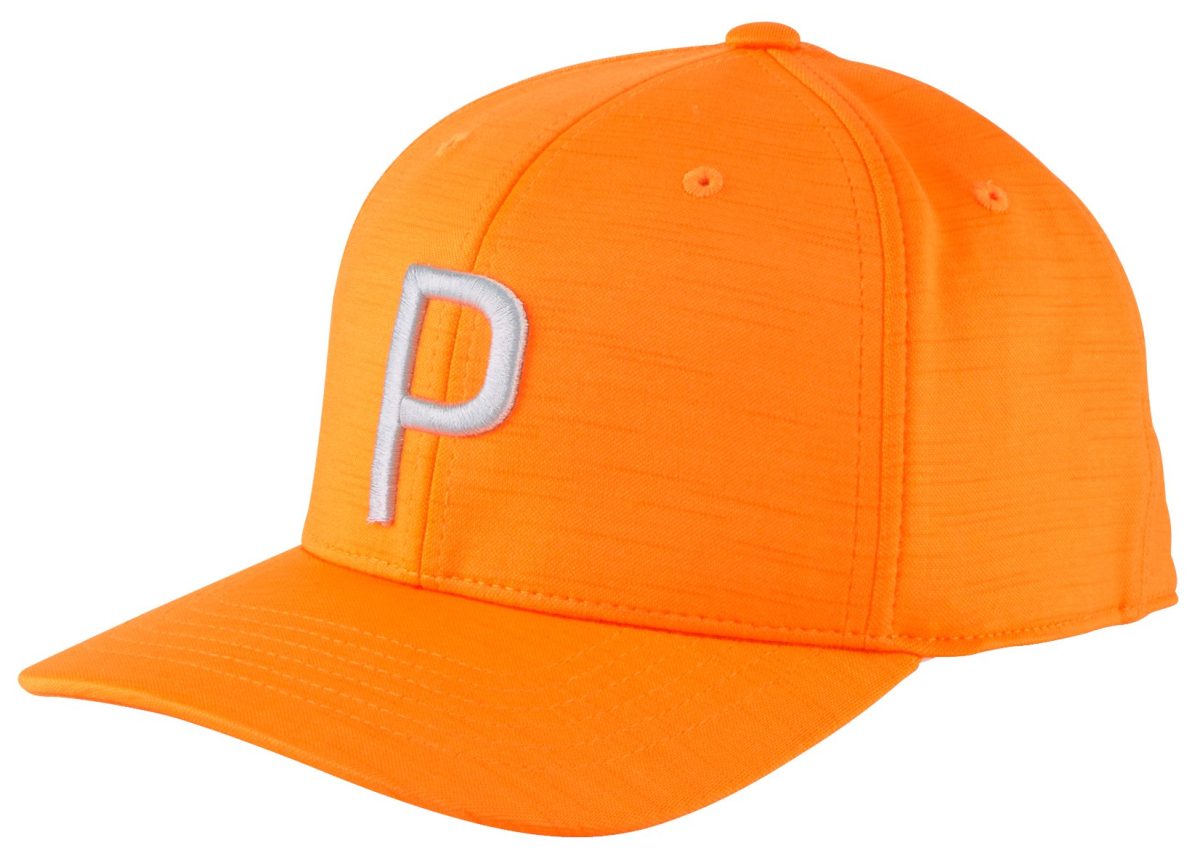 PUMA P Snapback Men's Golf Hat - Orange