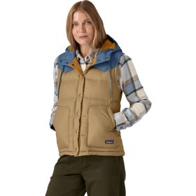 Patagonia Bivy Hooded Down Vest - Women's Classic Tan, L