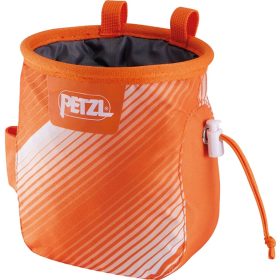 Petzl Saka Chalk Bag Orange/White, One Size