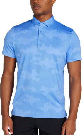 REDVANLY Arundel Men's Golf Polo - Blue, Size: Small