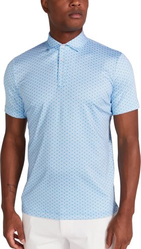 REDVANLY Harrow Men's Golf Polo - Blue, Size: XXL