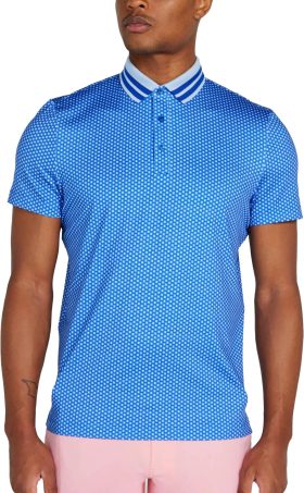 REDVANLY Tucker Men's Golf Polo - Blue, Size: Small