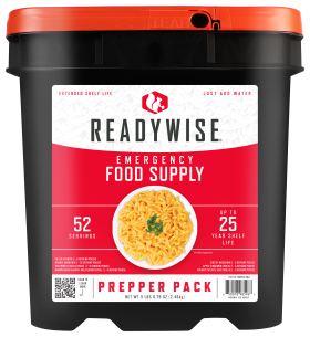 ReadyWise Prepper Pack Emergency Food Supply Bucket