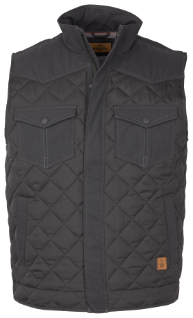 RedHead Ranch Wilsons Creek Quilted Vest for Men - Raven - L