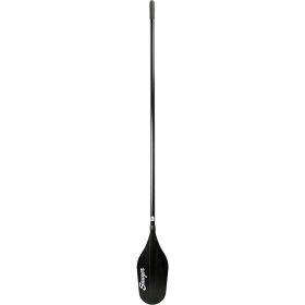 Sawyer Oars Small Stealth 2-Piece Straight Blade Oar + Rope Wrap Black, 6ft