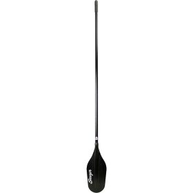 Sawyer Oars Small Stealth 2-Piece Straight Blade Oar + Rope Wrap Black, 7ft