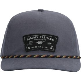 Simms Double Haul Rope Cap Dark Gunmetal, One Size