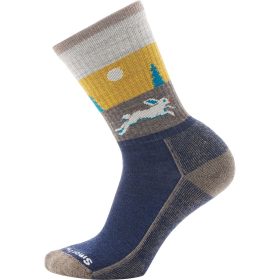 Smartwool Everyday Hare Chase Crew Sock Deep Navy, L