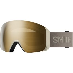 Smith 4D MAG XL ChromaPop Goggles Chalk/ChromaPop Sun Black Gold Mirror, One Size