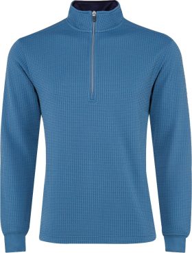 Straight Down Optic Quarter-Zip Men's Golf Pullover - Grey, Size: Small