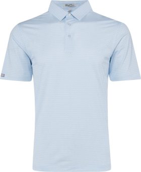 Straight Down Sherwood Men's Golf Polo - Blue, Size: XXL