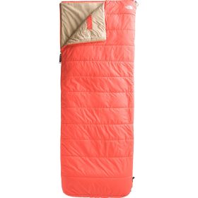 The North Face Wawona Bed Sleeping Bag: 35F Synthetic Retro Orange/NPF, Long