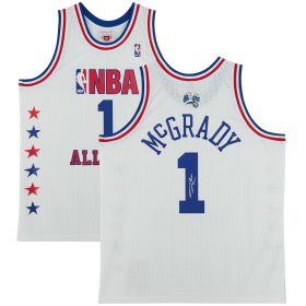 Tracy McGrady Orlando Magic Autographed White Mitchell & Ness 2003-2004 NBA All-Star Game Swingman Jersey