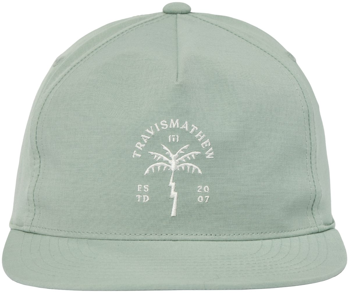 TravisMathew Finally There Snapback Men's Golf Hat - Green, Size: One Size