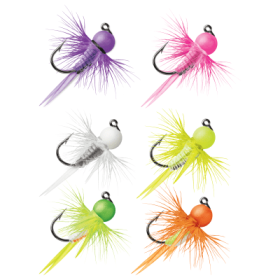 VMC Tungsten Bullfly Jig Kit - 1/16 oz. #8