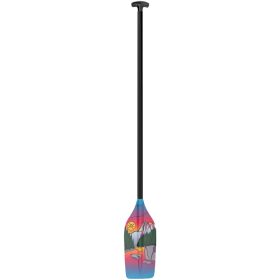 Werner Nomad 1-Piece Paddle - Straight Shaft Dugans Sky Sunset, Standard, 72in