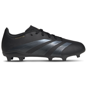 adidas Boys adidas Predator League FG - Boys' Grade School Soccer Shoes Black/Gold Metallic/Carbon Size 4.0