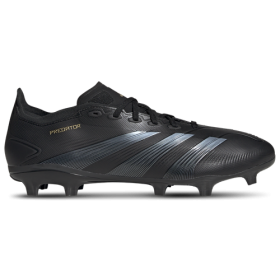 adidas Mens adidas Predator League L FG - Mens Soccer Shoes Black/Carbon/Gold Metallic Size 11.0