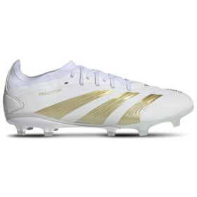 adidas Mens adidas Predator Pro FG - Mens Soccer Shoes White/Gold Metallic/Sandy Beige Metallic Size 7.0