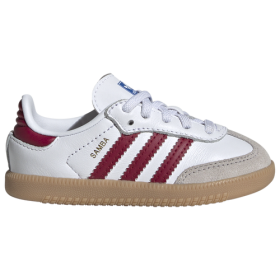 adidas Originals Boys adidas Originals Samba EL - Boys' Infant Shoes Maroon/Tan/White Size 4.0