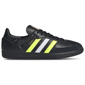 adidas Originals Mens adidas Originals Samba - Mens Shoes Black/Matte Gold/Solar Yellow Size 9.0