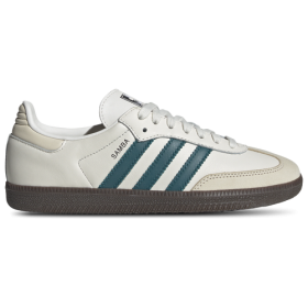 adidas Originals Womens adidas Originals Samba OG - Womens Running Shoes Wonder White/Legacy Teal/Cloud White Size 6.5