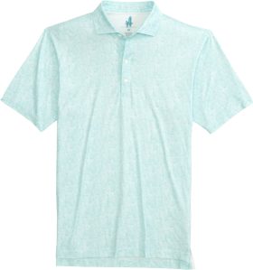 johnnie-O Lush Printed Featherweight Performance Men's Golf Polo - , Size: Small