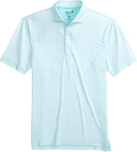 johnnie-O OMalley Printed Jersey Performance Men's Golf Polo - , Size: Medium