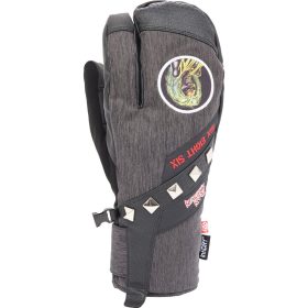 686 Hawkeye Trigger Mitten Iron Maiden Black Denim, L