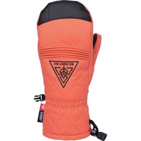 686 Jubilee Mitten - Women's Hot Coral, XL