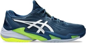 Asics Men's Court FF 3 Tennis Shoes (Mako Blue/White)