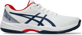 Asics Men's Gel-Game 9 Pickleball Shoes (White/Night Sky)