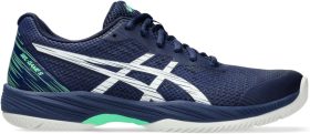 Asics Men's Gel-Game 9 Tennis Shoes (Blue Expanse/White)