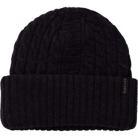 Autumn Cable Knit Beanie Black, One Size