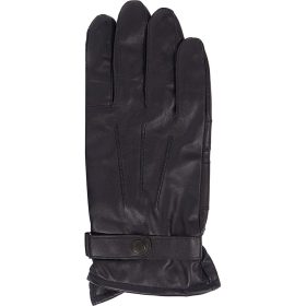 Barbour Burnished Leather Thinsulate Glove Black, L