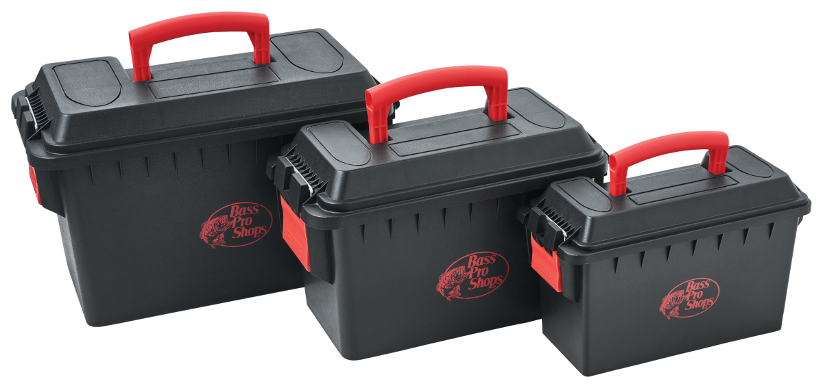 Bass Pro Shops Dry Box 3-Piece Set - Black