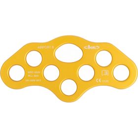 Beal Airport Anchor Plate - 8 Holes Yellow, One Size