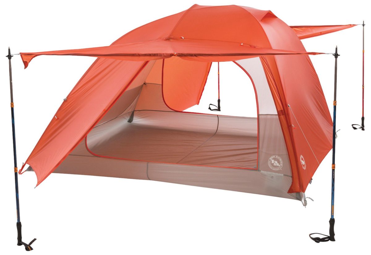 Big Agnes Copper Spur HV UL 4 Person Tent, Orange